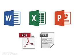 PPT转Word、PPT转PDF、PDF转Word、Word转PPT、Pdf转TXT的方法