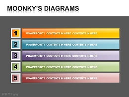暗色系ppt目录模板