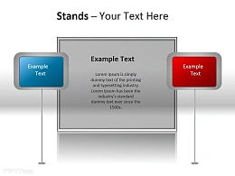 简单支架PPT模板下载