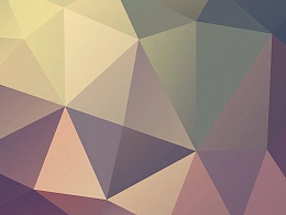高清晰时尚低多边形PPT背景图打包分享（第二弹-7张）