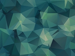 高清晰时尚低多边形PPT背景图打包分享（第六弹-25张）