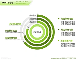 弧线比较图ppt模板下载