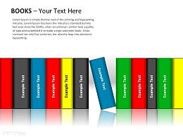 创意书本ppt素材