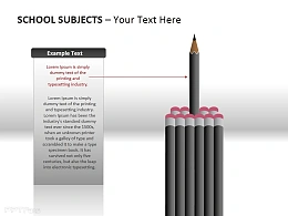 铅笔PPT素材下载