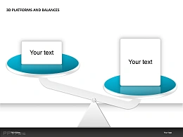 3D平台之对称PPT模板下载