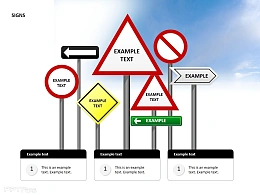 标志图PPT模板下载