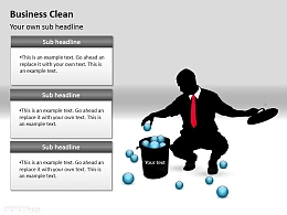 商业清洁之整合PPT素材下载