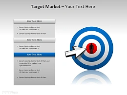 目标市场PPT模板下载