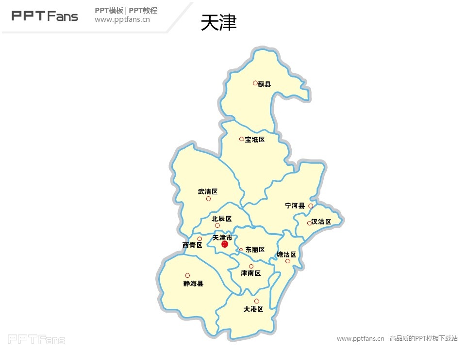 天津市区地图分布图图片