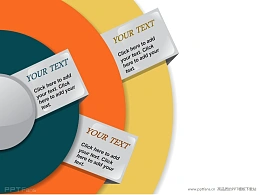 复古旧唱片PPT模板