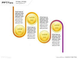 起伏的路径PPT模板