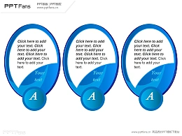 椭圆化妆镜PPT模板