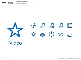 30个PPT视频图标素材打包下载03
