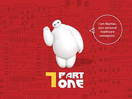 超能陆战队大白PPT模板下载