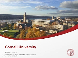 Cornell University powerpoint template download | 康奈尔大学PPT模板下载