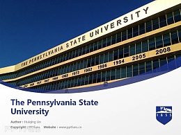 The Pennsylvania State University powerpoint template download | 宾夕法尼亚州立大学PPT模板下载
