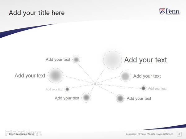 University of Pennsylvania powerpoint template download | 賓夕法尼亞大學(xué) PPT模板下載_幻燈片預(yù)覽圖9