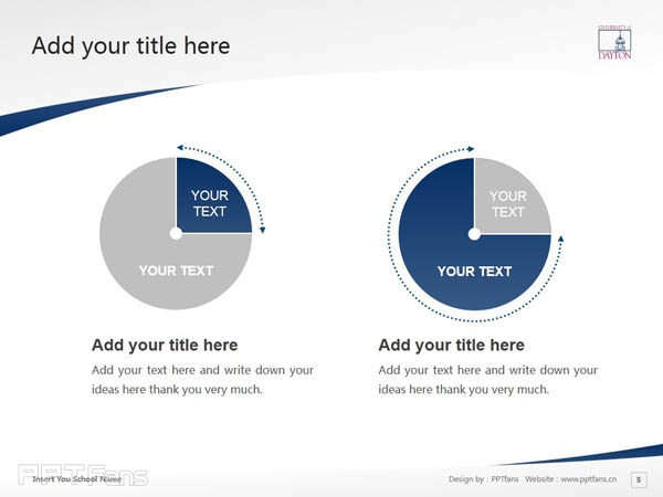 University of Dayton powerpoint template download | 代頓大學(xué)PPT模板下載_幻燈片預(yù)覽圖6