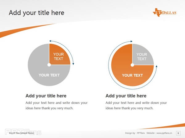 University of Texas at Dallas powerpoint template download | 德克薩斯大學(xué)達(dá)拉斯分校PPT模板下載_幻燈片預(yù)覽圖6