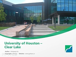University of Houston – Clear Lake powerpoint template download | 休斯顿大学清湖分校PPT模板下载