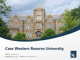 Case Western Reserve University powerpoint template download | 凯斯西储大学PPT模板下载