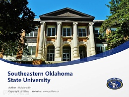 Southeastern Oklahoma State University powerpoint template download | 东南俄克拉荷马州立大学PPT模板下载