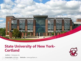 State University of New York-Cortland powerpoint template download | 纽约州立大学科特兰分校PPT模板下载