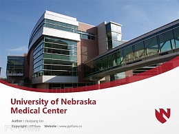 University of Nebraska Medical Center powerpoint template download | 内布拉斯加大学医学中心PPT模板下载