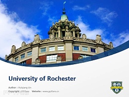University of Rochester powerpoint template download | 罗彻斯特大学PPT模板下载