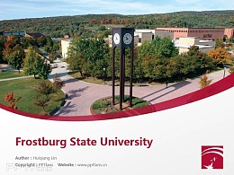 Frostburg State University powerpoint template download | 霜堡州立大学PPT模板下载
