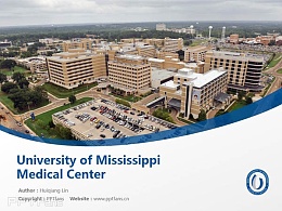 University of Mississippi Medical Center powerpoint template download | 密西西比大学医学中心PPT模板下载
