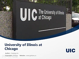 University of Illinois at Chicago powerpoint template download | 伊利诺斯大学芝加哥分校PPT模板下载