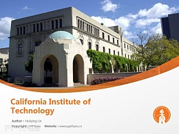 California Institute of Technology powerpoint template download | 加州理工学院PPT模板下载