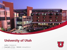 University of Utah powerpoint template download | 犹他大学PPT模板下载