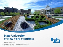 State University of New York at Buffalopowerpoint template download | 纽约州立大学布法罗分校PPT模板下载