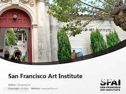 San Francisco Art Institute powerpoint template download | 旧金山艺术学院PPT模板下载