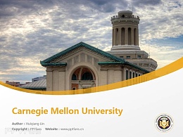 Carnegie Mellon University powerpoint template download | 卡内基梅隆大学PPT模板下载