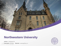 Northwestern University powerpoint template download | 西北大学PPT模板下载