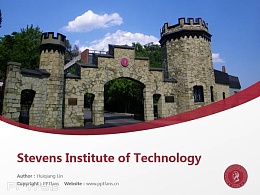 Stevens Institute of Technology powerpoint template download | 斯蒂文斯理工学院PPT模板下载