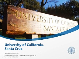 University of California, Santa Cruz powerpoint template download | 加州大学圣克鲁斯分校PPT模板下载