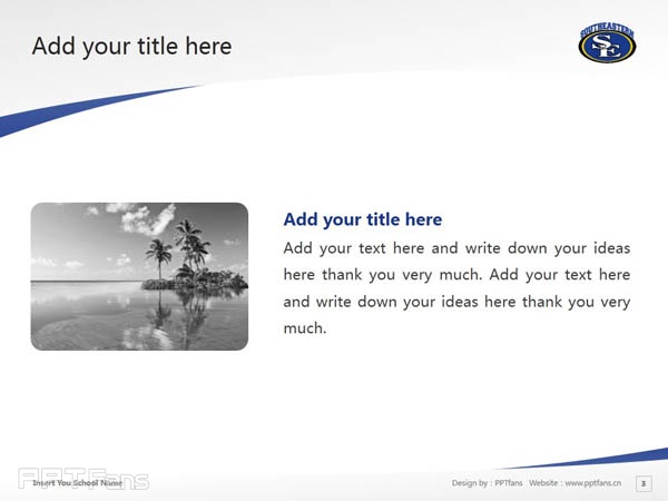 Southeastern Oklahoma State University powerpoint template download | 東南俄克拉荷馬州立大學(xué)PPT模板下載_幻燈片預(yù)覽圖4