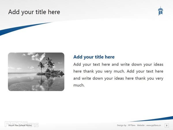 Wheaton College powerpoint template download | 威顿学院PPT模板下载_幻灯片预览图4