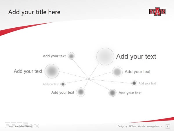 Arkansas State University powerpoint template download | 阿肯色州立大學(xué)PPT模板下載_幻燈片預(yù)覽圖9