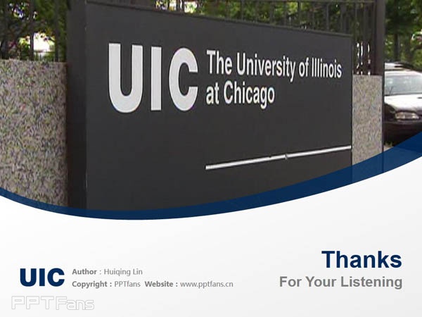University of Illinois at Chicago powerpoint template download | 伊利諾斯大學芝加哥分校PPT模板下載_幻燈片預覽圖18