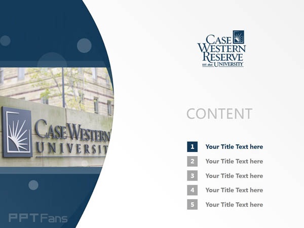 Case Western Reserve University powerpoint template download | 凱斯西儲(chǔ)大學(xué)PPT模板下載_幻燈片預(yù)覽圖2