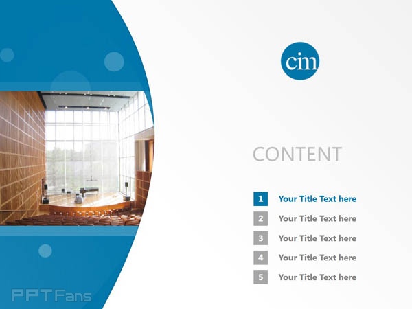 Cleveland Institute of Music powerpoint template download | 克利夫兰音乐学院PPT模板下载_幻灯片预览图2