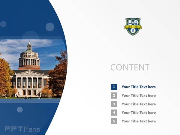  University Of Rochester Powerpoint Template Download PPT 