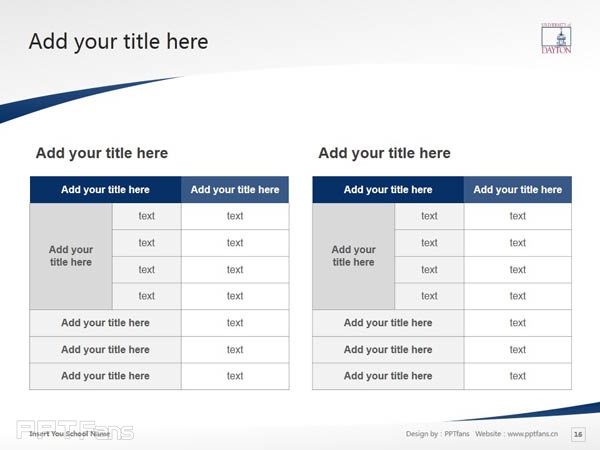 University of Dayton powerpoint template download | 代頓大學(xué)PPT模板下載_幻燈片預(yù)覽圖17