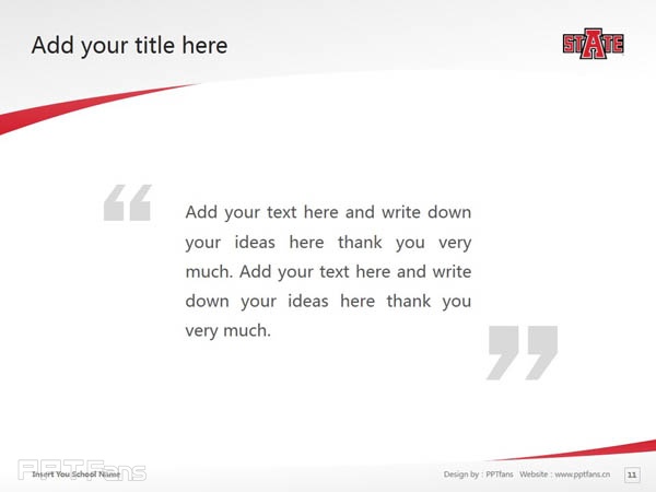 Arkansas State University powerpoint template download | 阿肯色州立大學PPT模板下載_幻燈片預(yù)覽圖12