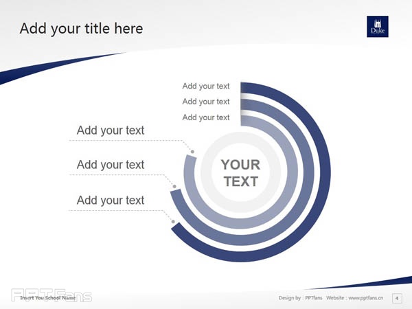 Duke University powerpoint template download | 杜克大學(xué)PPT模板下載_幻燈片預(yù)覽圖5